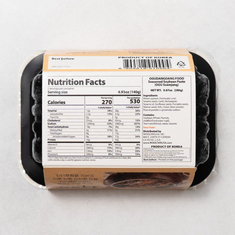Ogu Ssamjang (Korean Wrap Sauce) 280g