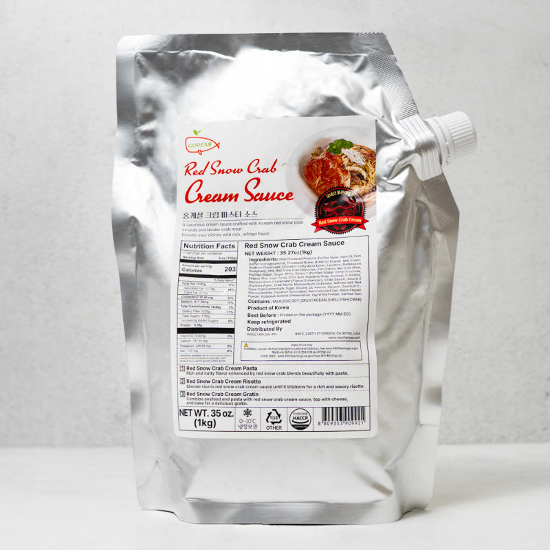 Red Snow Crab Cream Sauce 1kg