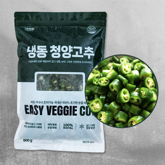 Korean Sliced Cheongyang Chili pepper 600g