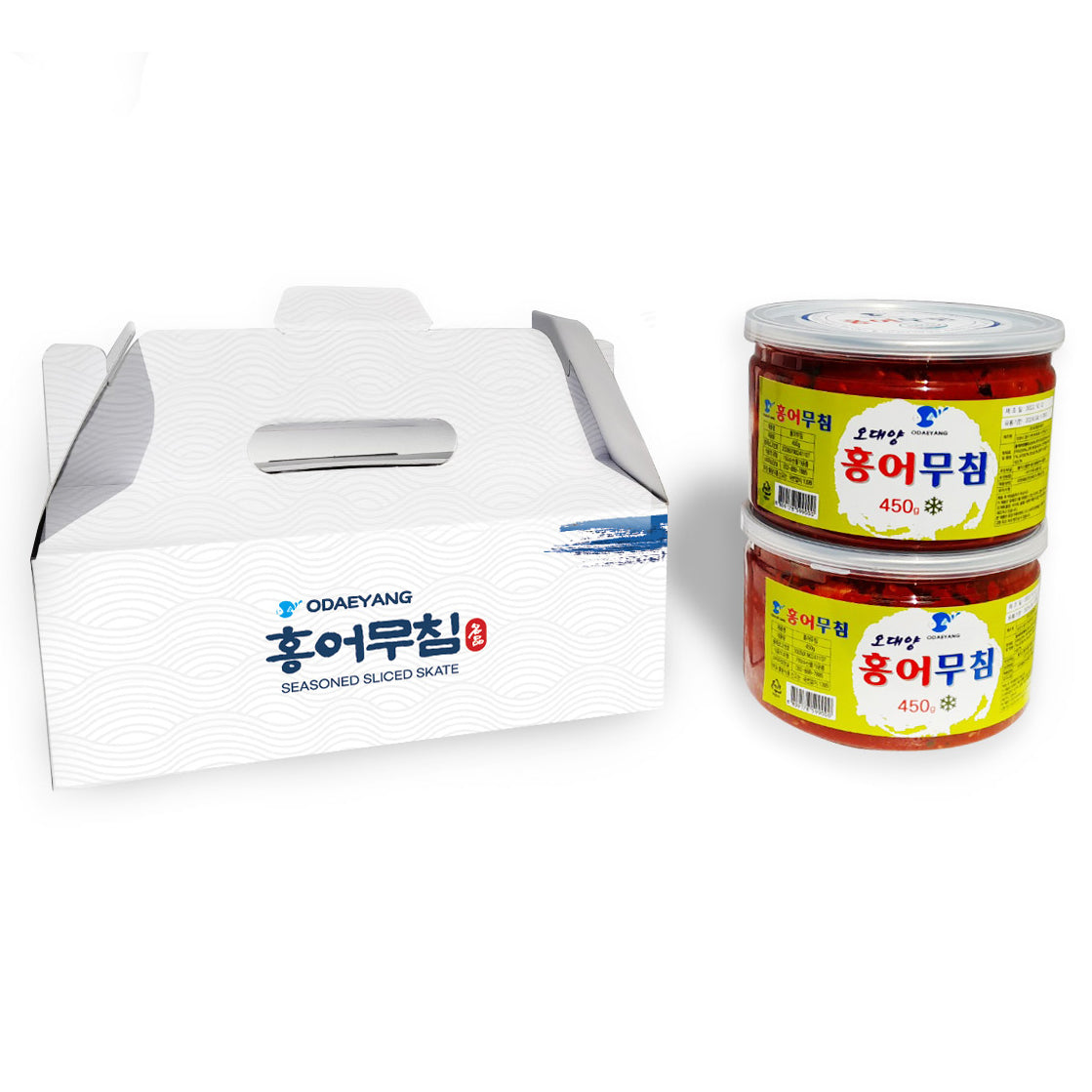 SEASONED SLICED SKATE(2EA)