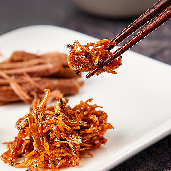 Stir-fried anchovies in Red Chili Paste 120g