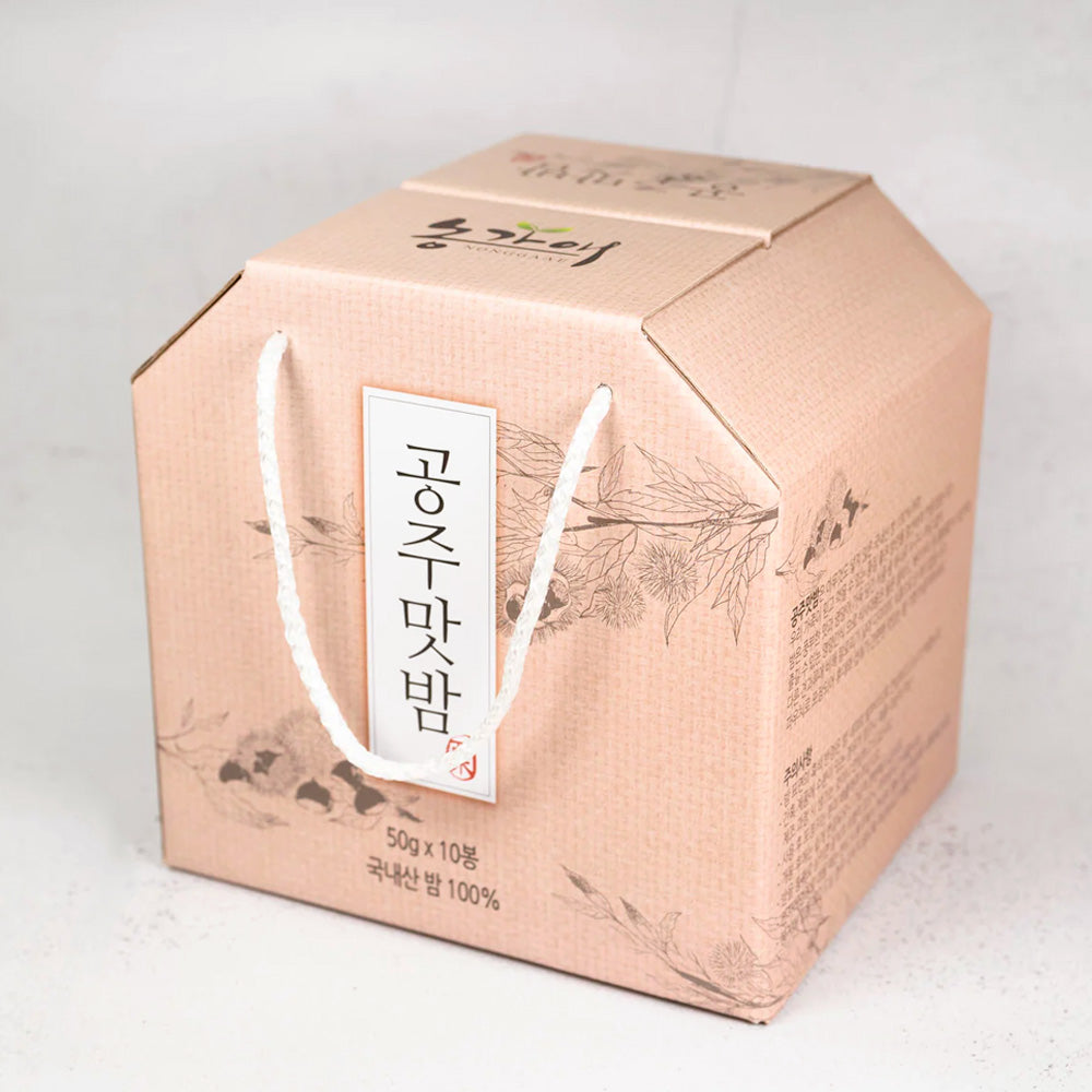 국내산 100% 공주맛밤 선물세트 (50g x 10개입)