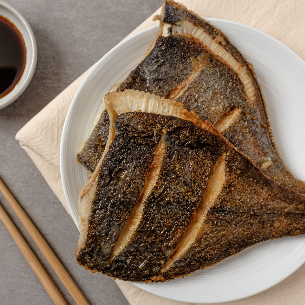 국내산 반건조 손질 가자미 750g(2-3미)