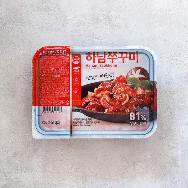 Hanam Stir-fried Webfoot Octopus Medium Spicy 350g