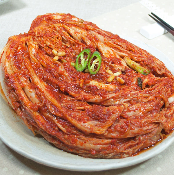 맛있게 잘 익은 이노캔 서울식 포기김치 1kg