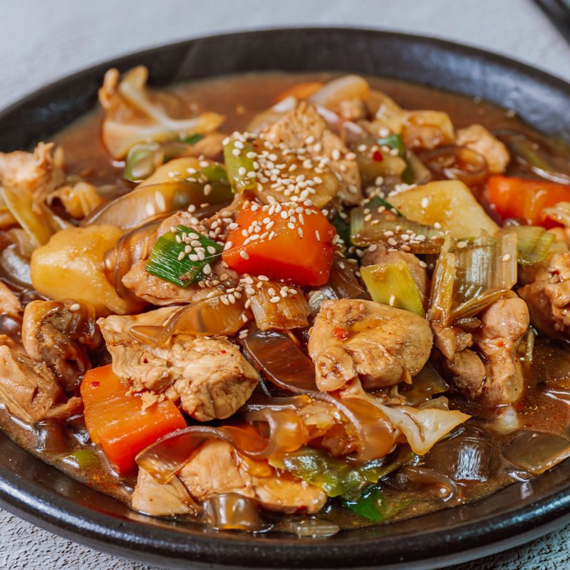Braised Spicy Chicken with Vegetables 1035g