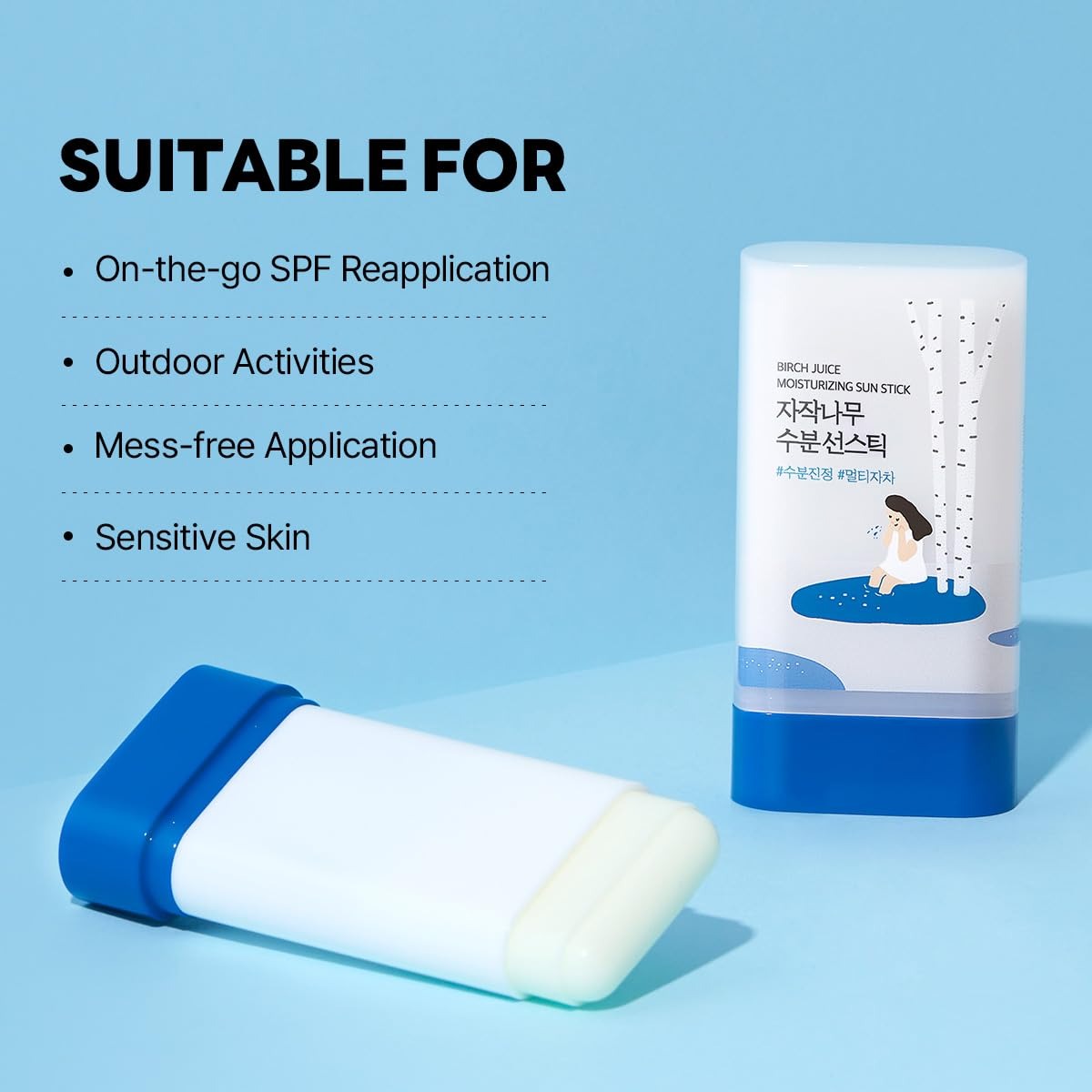 BIRCH JUICE MOISTURIZING UVLOCK SUN STICK 19g