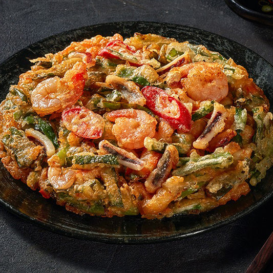 Crispy Seafood Pancake
