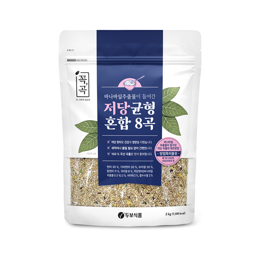[신규] 두보식품 저당균형혼합8곡 2kg 