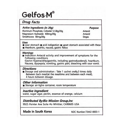 Gelpos M 20Gg*4