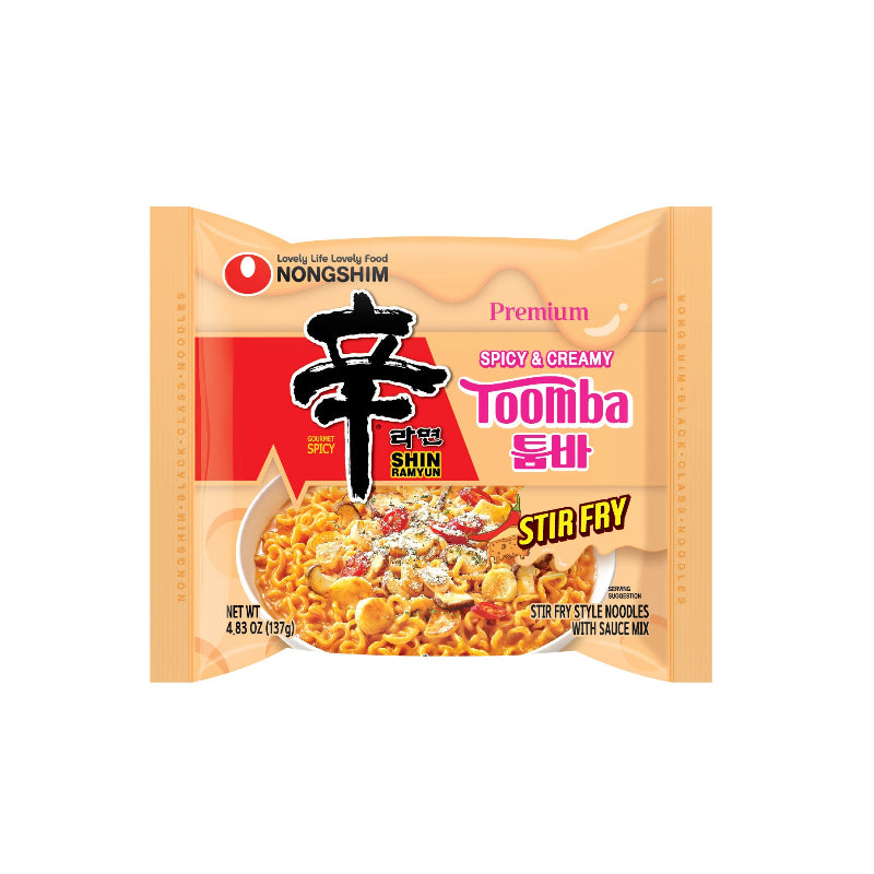 [농심] 신라면 툼바 (137g x 4개)