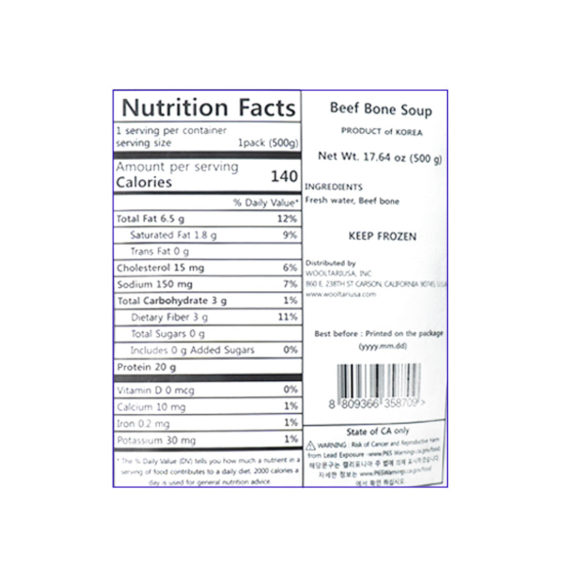 Ox Bone Broth 500g
