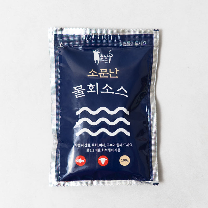 Cold raw fish soup sauce 100g