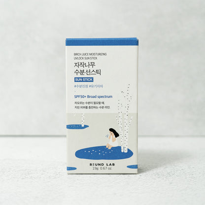 라운드랩 자작나무 수분 선스틱 19g
