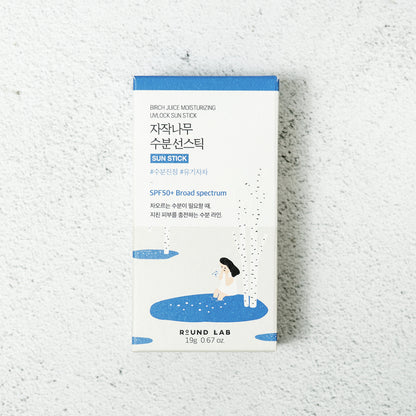 라운드랩 자작나무 수분 선스틱 19g