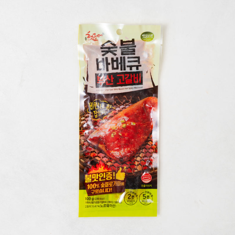 숯불바베큐 부산고갈비 고등어 100g