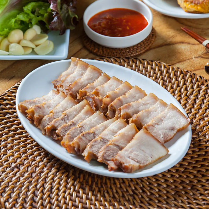 Braised, Seasoned & Sliced Pork Belly