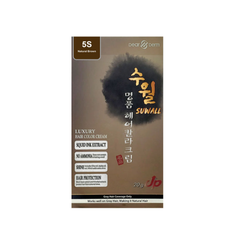 명품 헤어칼라 크림 5S 네쳐럴 브라운