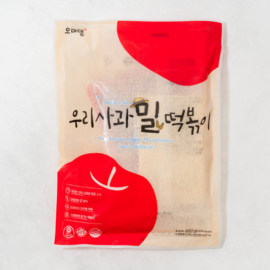 Tteokbokki(wheat) with Apple Flavored Red Pepper Paste 462g