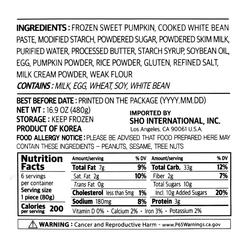 Real Pumpkin Bread 480g