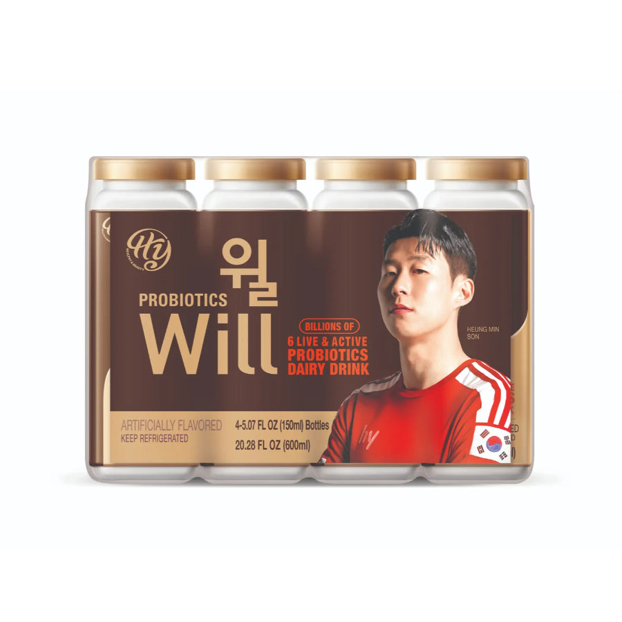 [HY] 한국야쿠르트 프로바이오틱스 데일리 드링크 윌(WILL) 오리지널 (150ml x 4병)