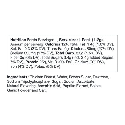 Fully  Cooked Chicken Brest Tandoori 25g