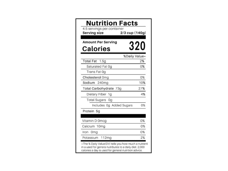 Sliced Rice Cake 650g