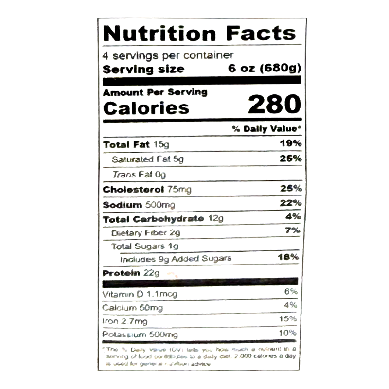 간장 맛집 삼겹살 1.5lb