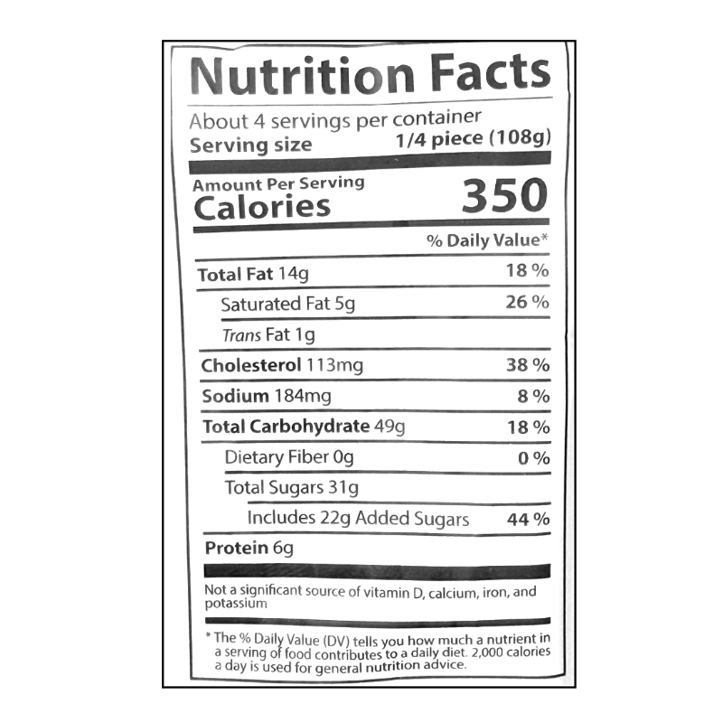 Blueberry Roll Cake 430g