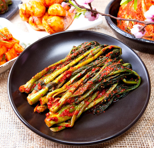 돌산 삼채 갓김치 1kg