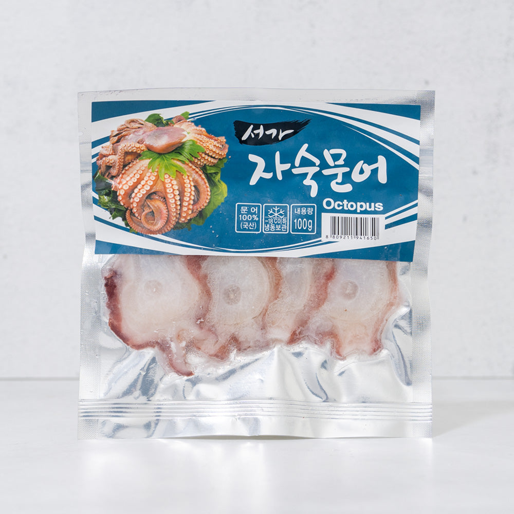 포항명물 자숙 문어 100g