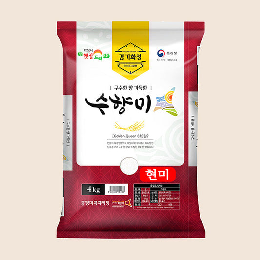 프리미엄 수향미 현미 4kg