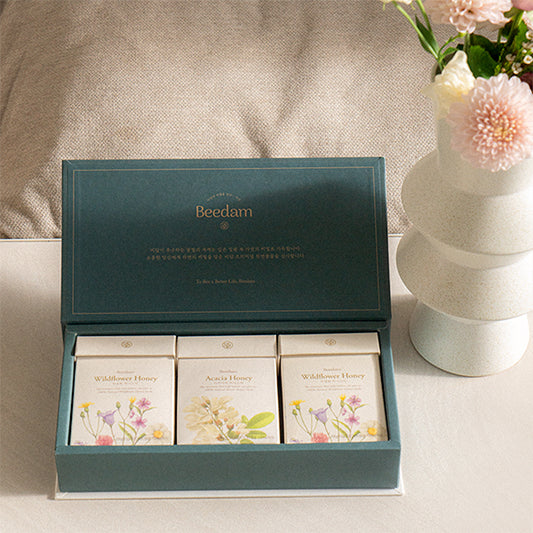 Premium Flower Honey Stick Gift Set 600g