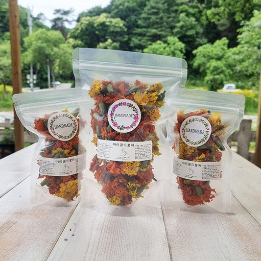 메리골드꽃차 팩 90g