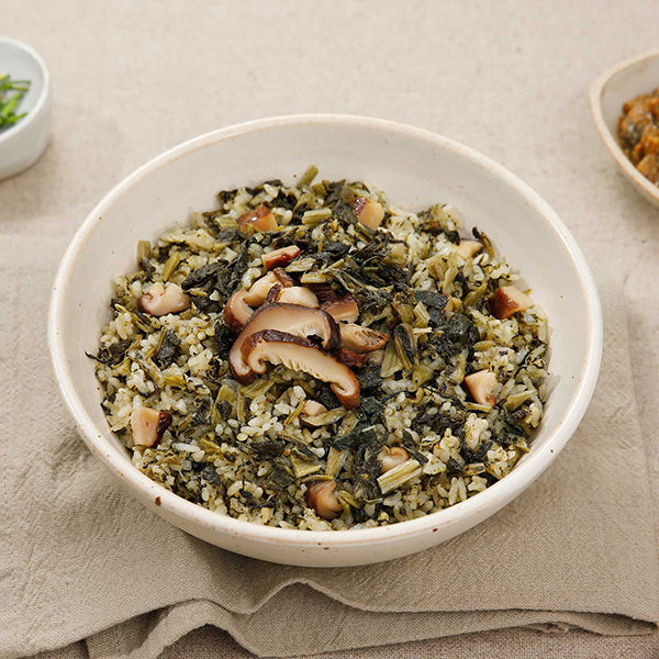 Bibimbap with dried Radish leaves & shiitake mushroom 215g