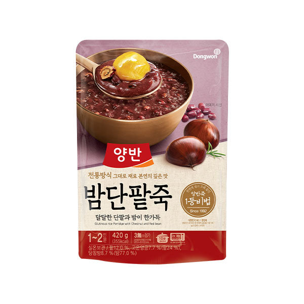 양반 밤단팥죽 420g
