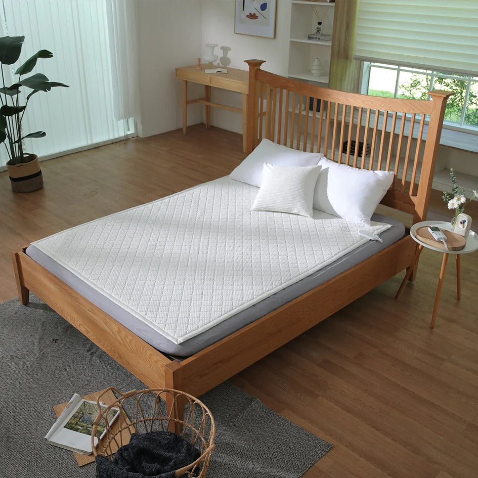 Tencel Heated Mattress Pad Single