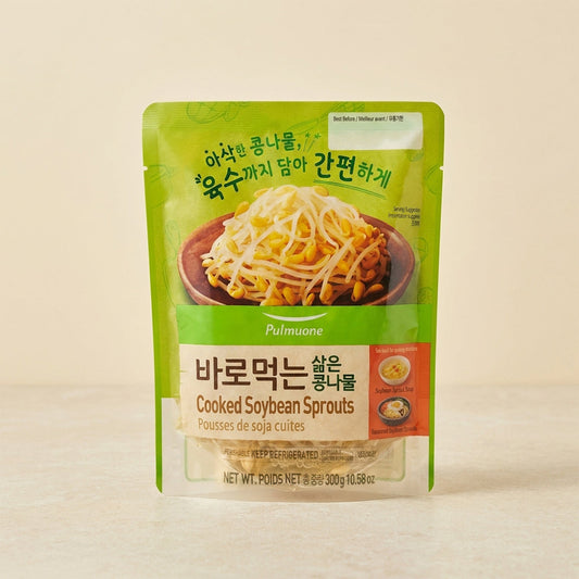 Cooked Soybean Sprouts