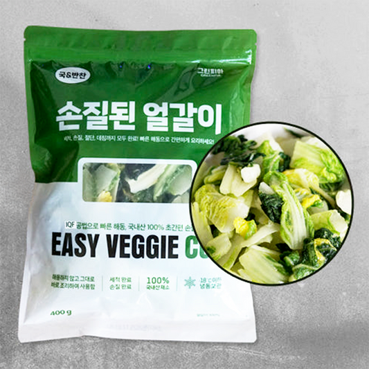 Korean Sliced Winter Harvested Napa Cabbage 400g