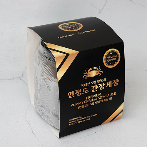 연평도 프리미엄 간장게장 1.5kg 5월 암꽃게 (블랙라벨)