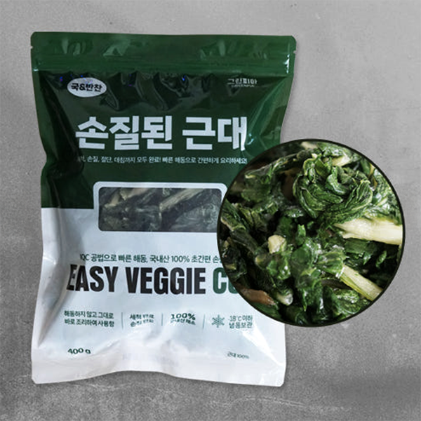 Korean Sliced Swiss Chard 400g