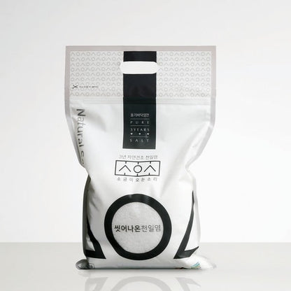 소금이오는소리 천일염 3kg
