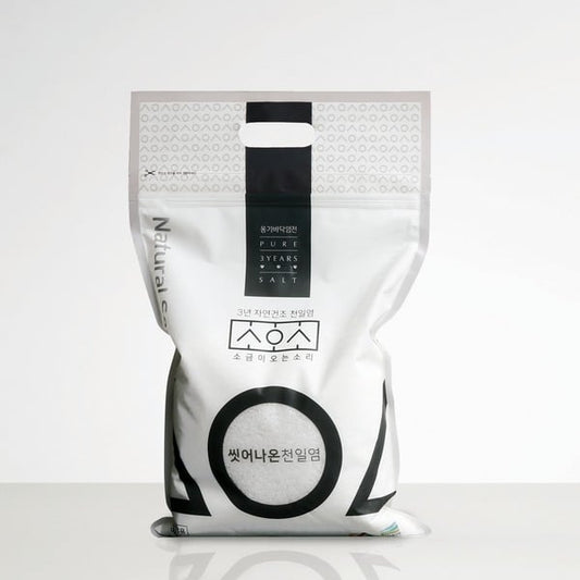 소금이오는소리 천일염 3kg