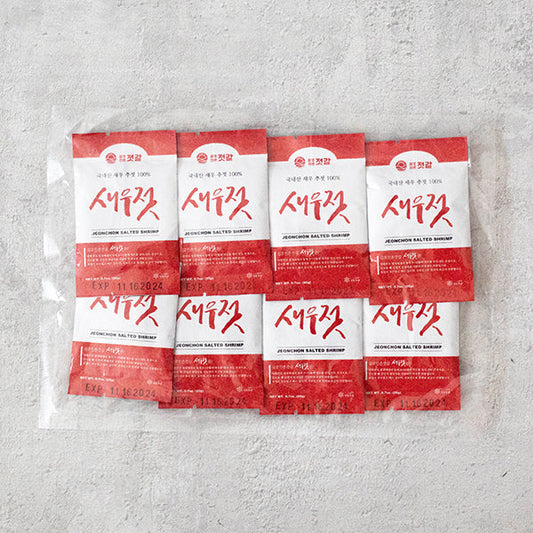 국내산 새우젓(추젓) 소포장 (20g x 8봉)