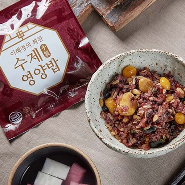 Cooked Rice with Black beans & Nuts * 3ea