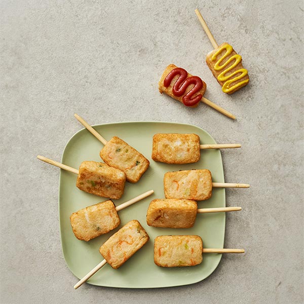 [GORAESA] VEGETABLE FISH CAKE MINI BARS 250g
