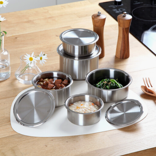 Eversten Cake (Round) Stainless Steel Container Set 5pc_Free Shipping