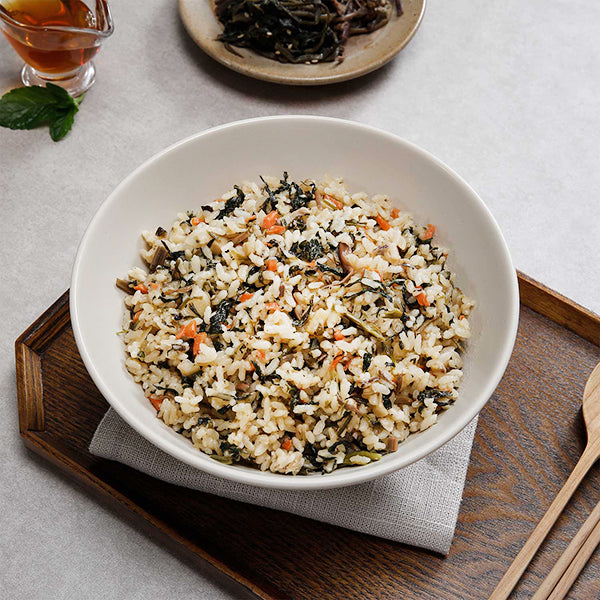 Bibimbap with wild vegetables, soy sauce 215g