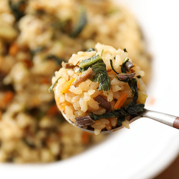 Bibimbap with wild vegetables, soy sauce 215g