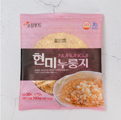 [오성푸드] 현미누룽지 150g